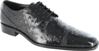 Mens Stacy Adams Amori 24776   Black Leather Lace Up Shoes