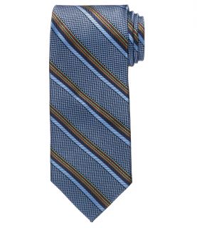 Signature Gold Multi Stripe on Dots Long Tie JoS. A. Bank