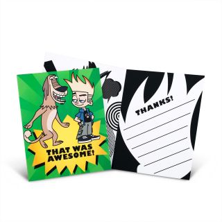 Johnny Test Thank You Notes