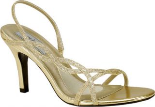 Womens Touch Ups Randi   Gold Glitter Prom Shoes