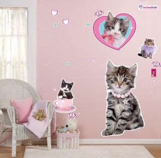 rachaelhale Glamour Cats Giant Wall Decals