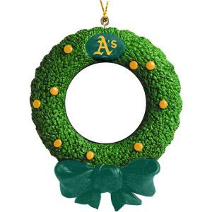 Oakland Athletics Wreath Frame Ornament
