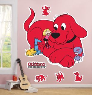 The Big Red Dog Giant Wall Decals