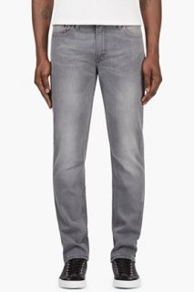 Levis Grey Faded Slim Fit 511 Express Jeans