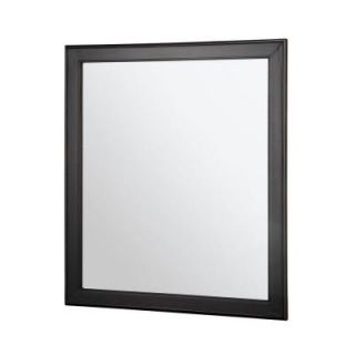 Foremost FMGAEM2832 Gazette Framed Wall Mirror in Espresso