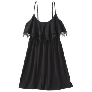 Xhilaration Juniors Coverup Swim Dress  Black S