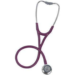 3m Littmann Cardiology Iii Plum Stethoscope (PlumMaterials Rubber, stainless steel Two tunable diaphragms (adult and pediatric) Non chill bell sleeve Ear tips  Length 27 inches  The content on this site is not intended to substitute for the advice of a 