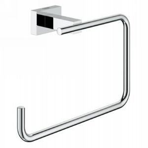 Grohe 40510000 Essentials Cube Towel Ring 7 1/2