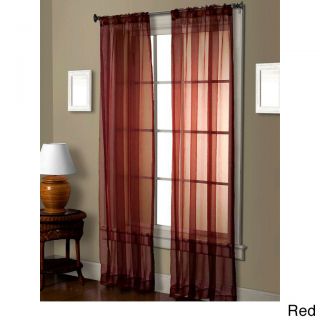 Cedar Front Sheer 84 inch Curtain Panel
