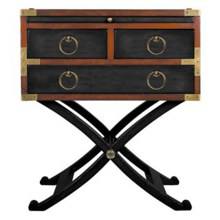 Authentic Models Bombay Box End Table   Black   MF111