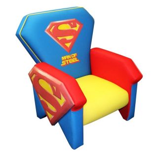 Warner Brothers Superman Icon Chair Multicolor   90112