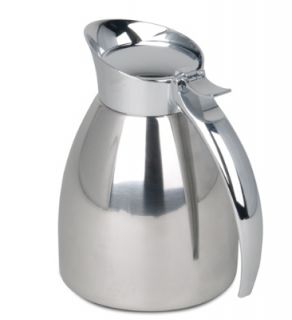 BUNN O Matic 10.1 oz Vacuum Insulated Pitcher, Holds Hot Or Cold Liquids, Stainless