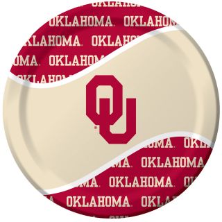 Oklahoma Sooners Dinner Plates