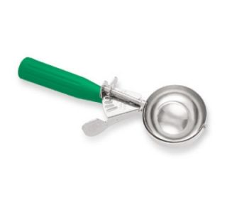 Hamilton Beach Food Disher, Size 12, Stainless, Green Handle