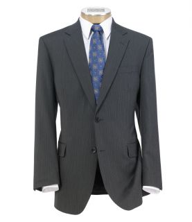 Executive 2 Button Wool Suit with Pleated Front Trousers JoS. A. Bank Mens Suit