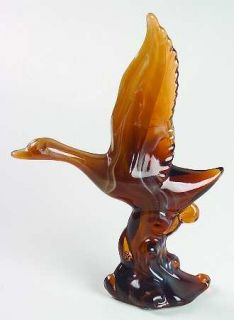 Imperial Glass Ohio Heisey By Imperial Animals & Figurines Carmel Slag Wings Up