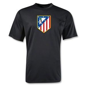 hidden Atletico Madrid Crest Training Jersey (Black)