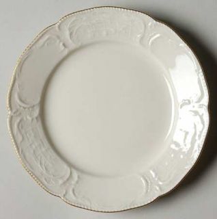 Rosenthal   Continental Gold Band (Sanssouci, Ivory) Bread & Butter Plate, Fine