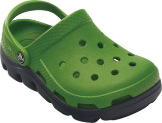 Infants/Toddlers Crocs Duet Sport Clog   Parrot Green/Navy Casual Shoes