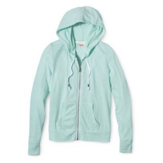 Mossimo Supply Co. Juniors Lightweight Hoodie   Aqua XXL(19)