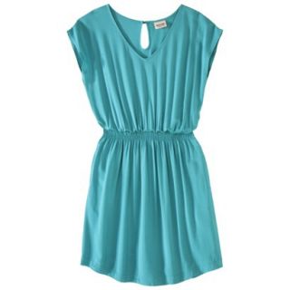 Mossimo Supply Co. Juniors Easy Waist Dress   Aqua XS(1)