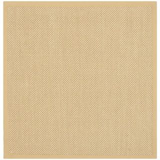 Hand woven Resorts Natural/ Beige Fine Sisal Rug (4 Square)