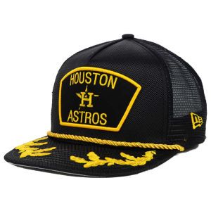 Houston Astros New Era MLB Gold Rope 9FIFTY Snapback Cap