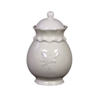 Ceramic Jar With Lid Large (CeramicDimensions 9.84 inches high x 6.38 inches wide x 6.38 inches deepUPC 877101730279For Decorative Purposes OnlyDoes Not Hold Water)