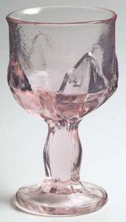 Franciscan Cabaret Pink Water Goblet   Stem #121, Pink