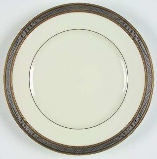 Noritake Contrella Dinner Plate, Fine China Dinnerware   Heritage,Platinum & Gol