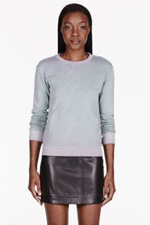 Diesel Turqoise Faded Ombre Sweater