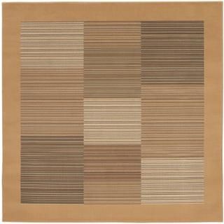 Everest Hamptons/ Sahara Tan Rug (311 Square) (Sahara tanSecondary colors Antique ivory, bark, barley, faded olivePattern StripesTip We recommend the use of a non skid pad to keep the rug in place on smooth surfaces.All rug sizes are approximate. Due t