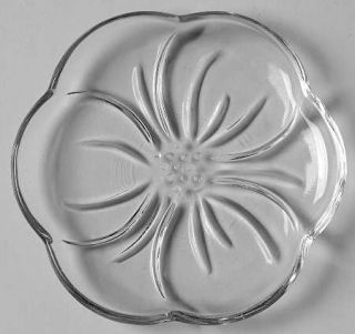 Unknown Crystal Unk12129 Coaster   Clear,Flower Shaped Coaster