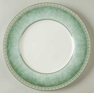 Fitz & Floyd Garden Greens Service Plate (Charger), Fine China Dinnerware   Gree