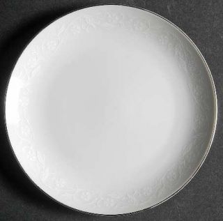 Seyei Bridal Lace Bread & Butter Plate, Fine China Dinnerware   White On White F