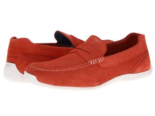 Rockport Drivesports Lite Penny Loafer Mens Slip on Shoes (Orange)