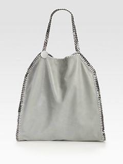 Stella McCartney Falabella Shoulder Bag   Light Grey