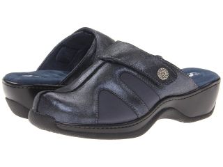 SoftWalk Acton Womens Clog Shoes (Blue)