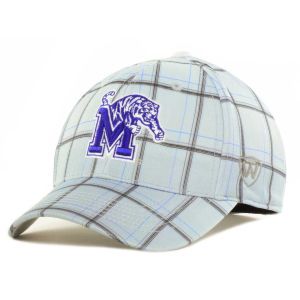 Memphis Tigers Top of the World NCAA Fuse Plaid One Fit Cap