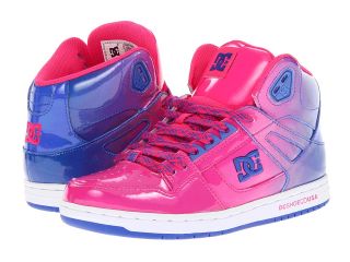 DC Rebound High LE W Womens Skate Shoes (Pink)