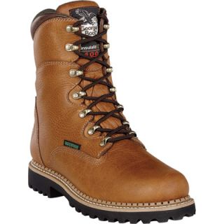 Georgia Renegades 8in. Waterproof Steel Toe EH Work Boot   Curry Tan, Size 12,