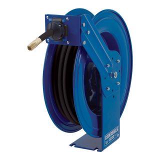 Coxreels Heavy Duty Medium & High Pressure Hose Reel   For Oil, 1/2 Inch x 35ft.