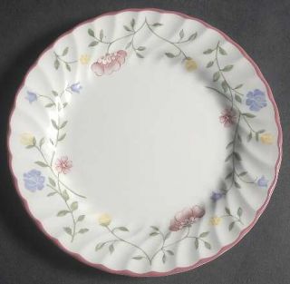 Johnson Brothers Summer Chintz (Made In England/Earthenw) Dessert/Pie Plate, Fin