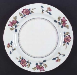 Wedgwood Chinese Flowers Dinner Plate, Fine China Dinnerware   Pink Flowers On R