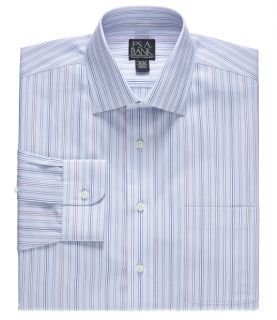 Traveler Spread Collar Tailored Fit Patterned Dress Shirt. JoS. A. Bank