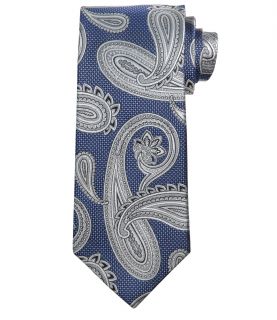 Signature Paisley on Textured Ground Long Tie JoS. A. Bank
