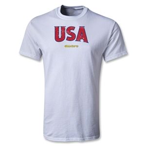 Euro 2012   USA CONCACAF Gold Cup 2013 T Shirt (White)