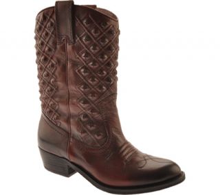 Womens Lucky Brand Madonna   Cordovan Leather Boots