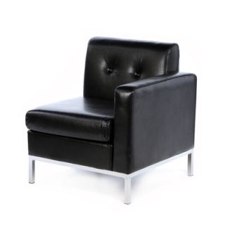 Castleton Home Right Facing Club Chair CX1124 Color Black