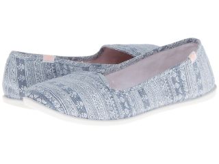 Roxy Hailey Womens Slip on Shoes (Blue)